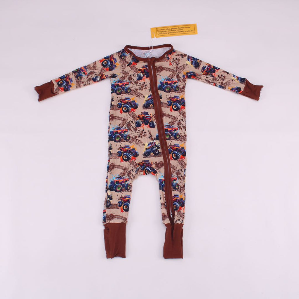 Mud Tracks bamboo zipper Fanny Fluff