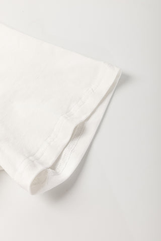 White FLOWER MARKET Graphic T Shirt