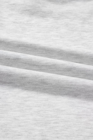 Light Grey Camouflage Patchwork Asymmetric Sleeve Plus Size Hoodie